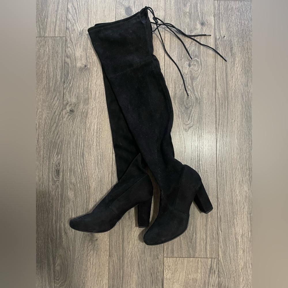 Black Thigh High Women's Boots!